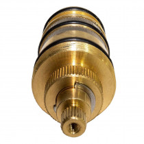 Thermostatic Mixing Valve, Brass Thermostatic Mixing Valve for Water Temperature Pipe Basin Thermostat Control (#2