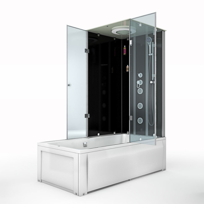 Douche Bad Combinatie Oslo L 180x90. Bad en Douchecabine Combinatie