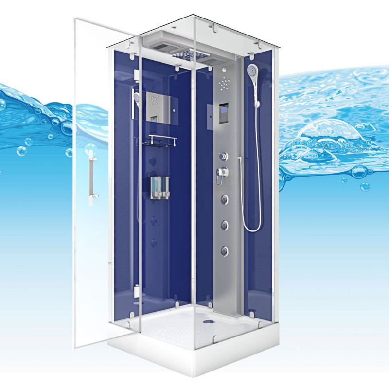 Douchecabine Tadino 80 x 80, 90 x 90, 100 x 100. Gesloten douchecabine