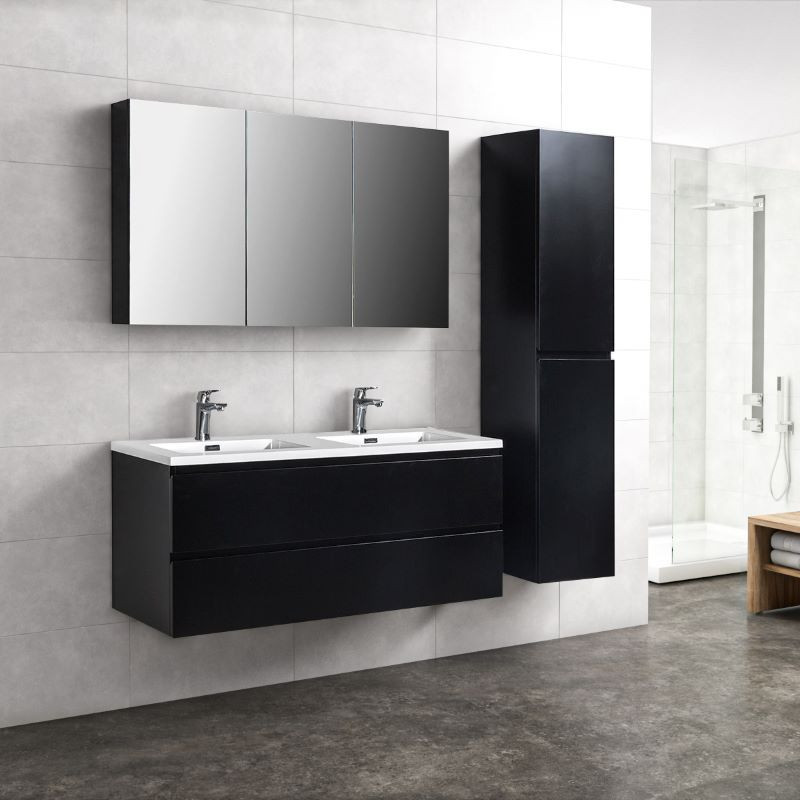 Badmeubel Gusto Black 120CM