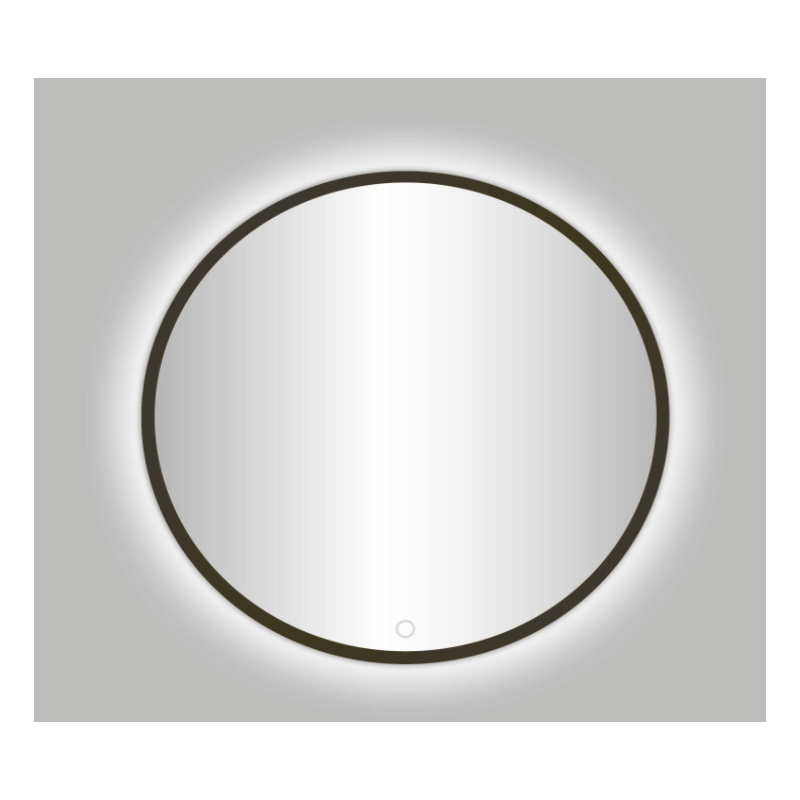 Led Badkamerspiegel Bormio 60cm Gunmetal