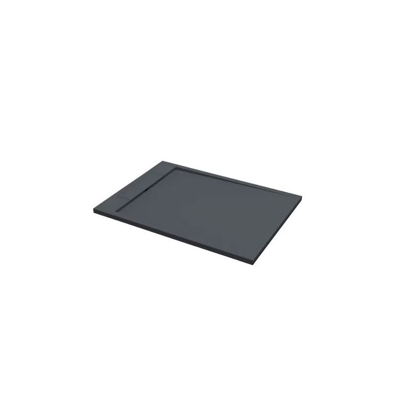 Lage Douchebak 140x90x4,5 cm Mat Zwart