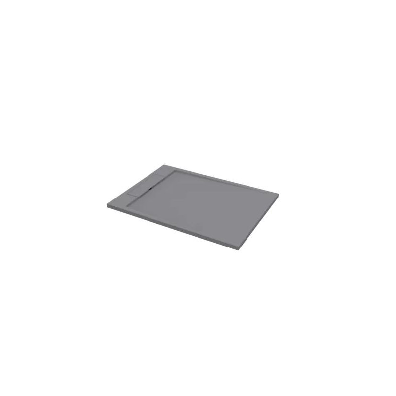 Lage Douchebak 120x90x3,5 cm Mat Grijs