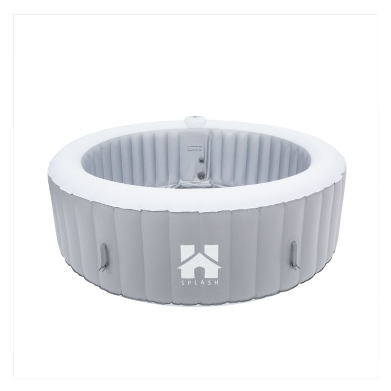 Opblaasbare "Home" Whirlpool Grijs 208cm
