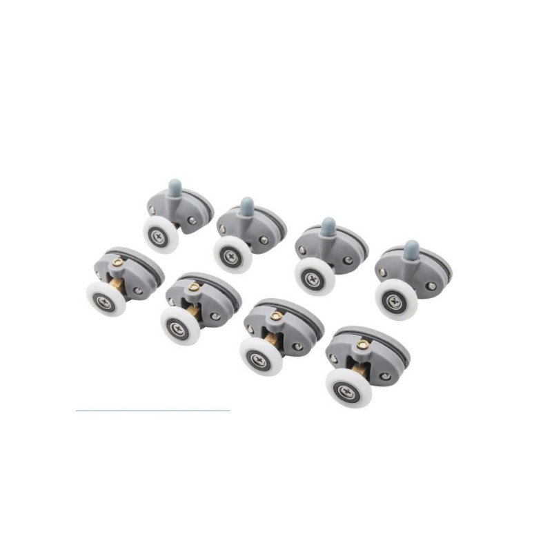 V4 Douchecabine Wielenset (8stuks)