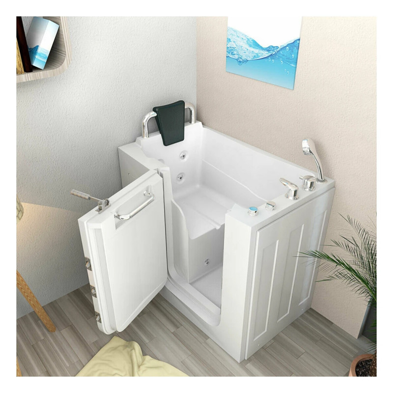 Instap Zitbad Hydro Links 110X68X114 Wh