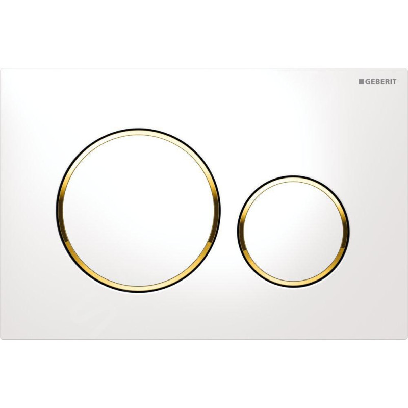 Geberit Drukplaat Sigma 20 Wit Goud