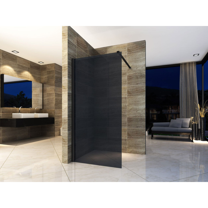 Douchewand Rookglas Nano 140 x 200 x 8 MM
