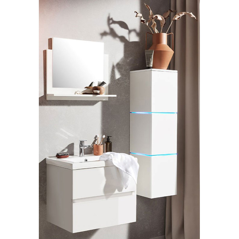 Badkamermeubel Mareno Wit 60CM