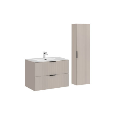 Badkamermeubel Polaris Beige 80CM
