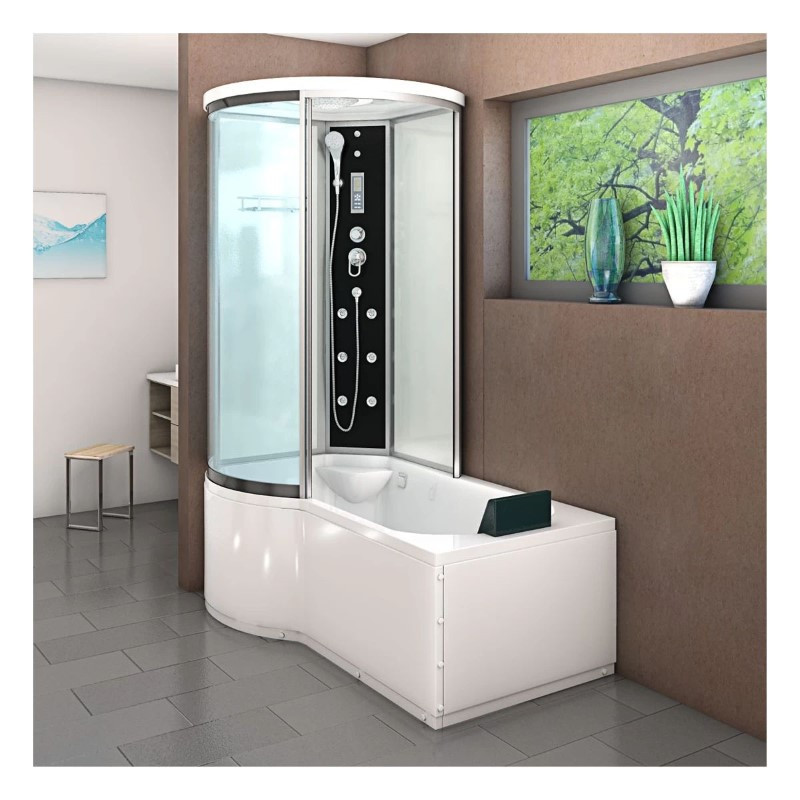 Douche- Bad Combinatie Lucano 170X98X220