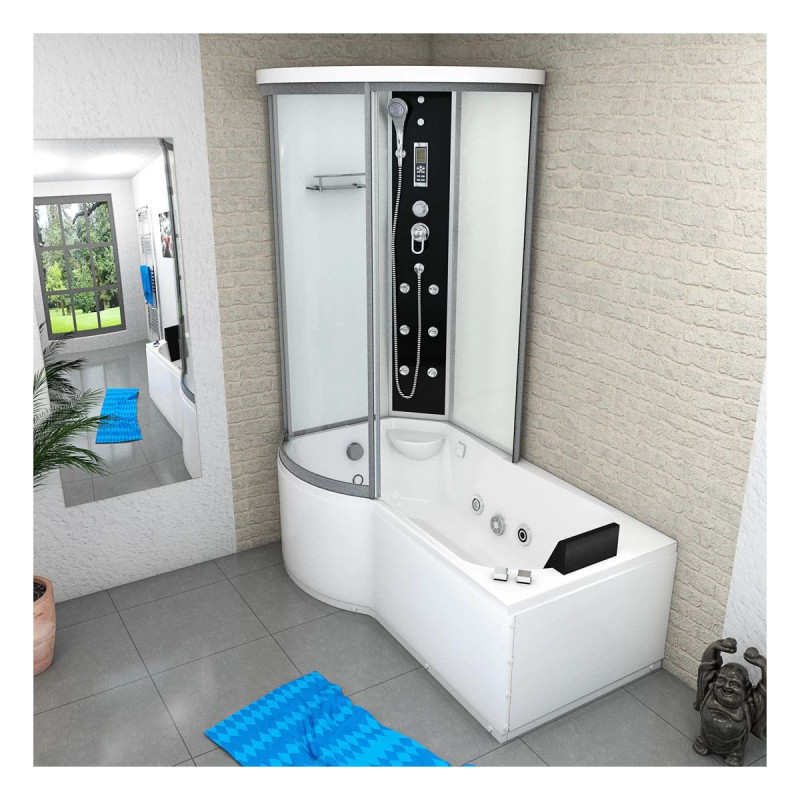Douche Bad Whirlpool Combi 170X98X220 Dario