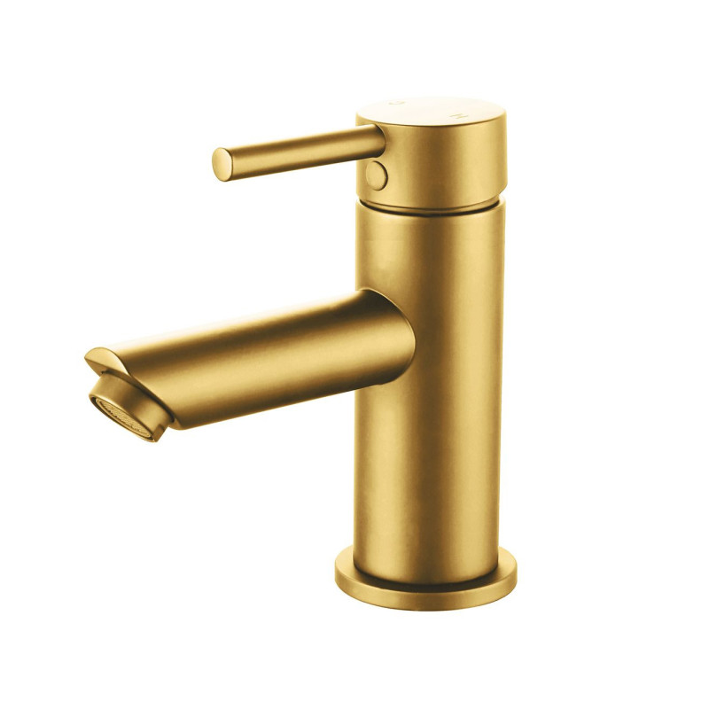 Wastafelkraan Rond Goud