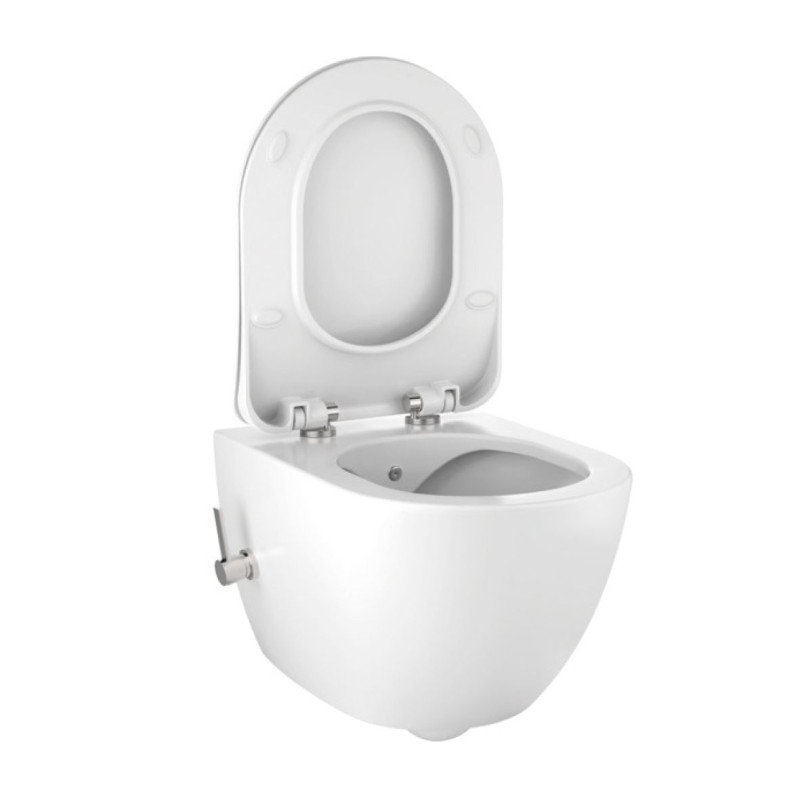 Randloos Wandcloset Met Bidet Koud water