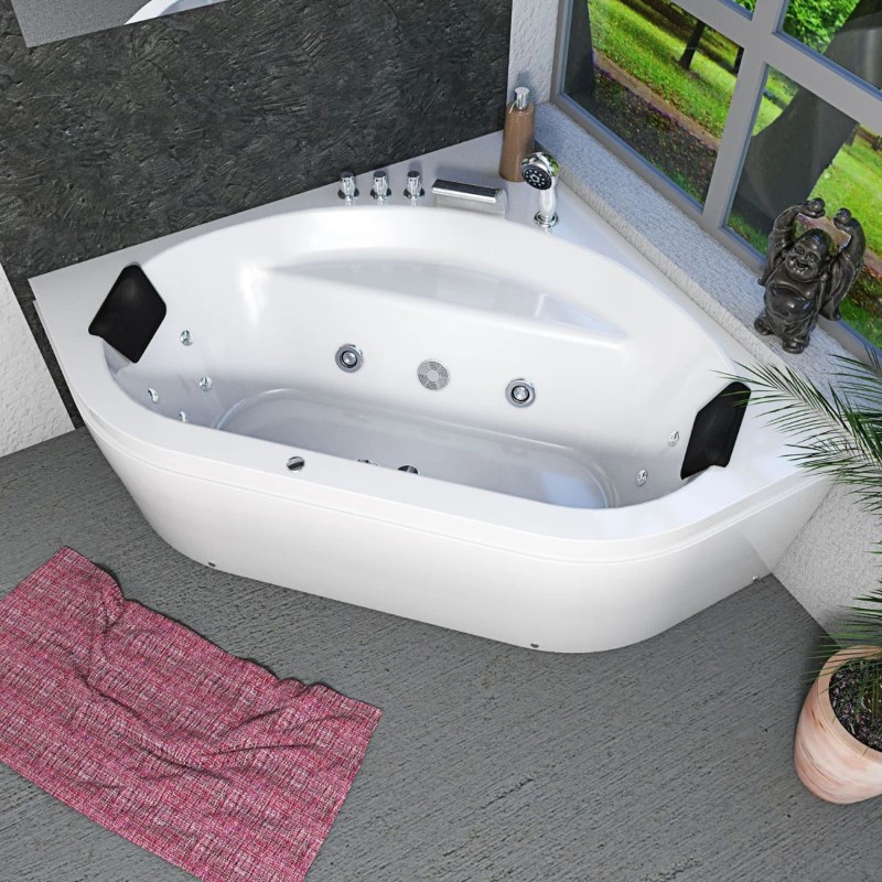 Whirlpool Bubbelbad Cleo 140X140X55