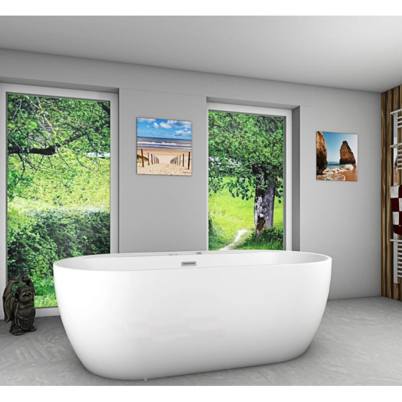 Vrijstaand Whirlpool Bad Baya 170x80cm